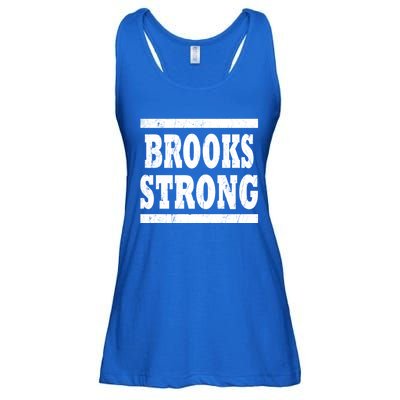 Brooks Strong Squad Family Reunion Last Name Team Custom Gift Ladies Essential Flowy Tank