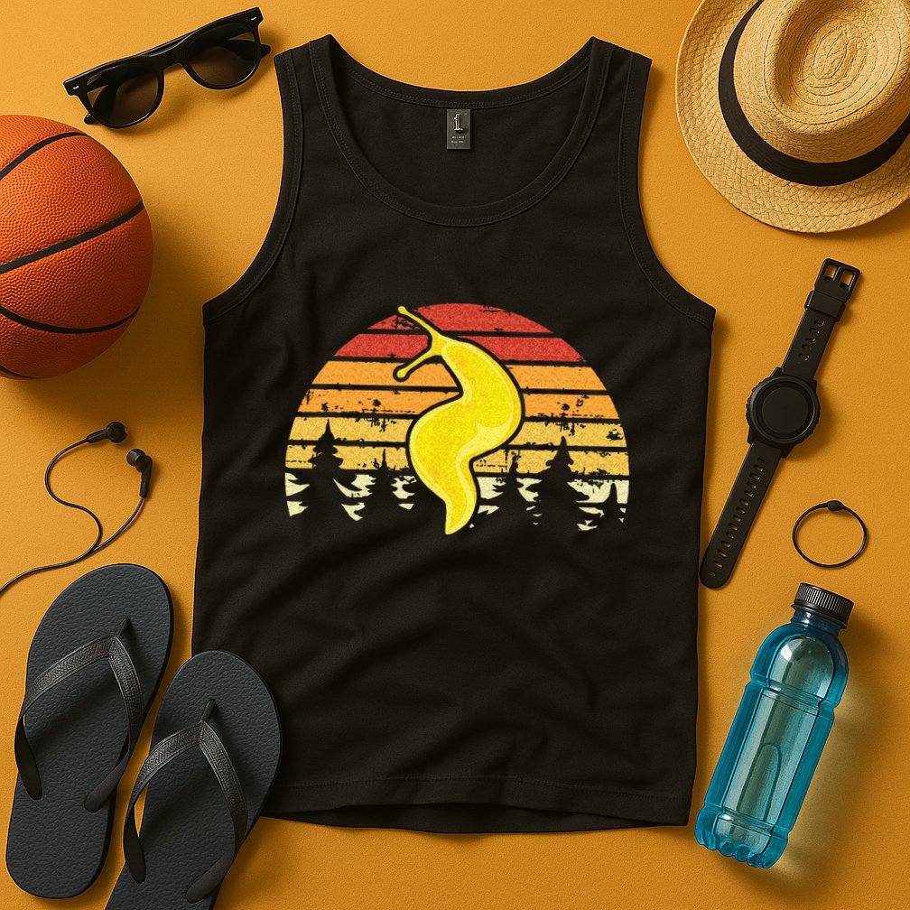 Banana Slug – Spotted Banana Slug Species Climbing Slug Tank Top