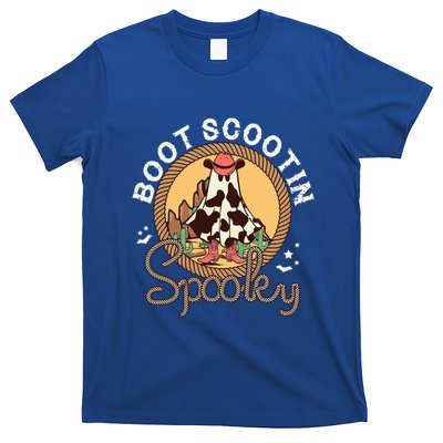 Boot Scootin Spooky Western Halloween Ghost Spooky Season T-Shirt