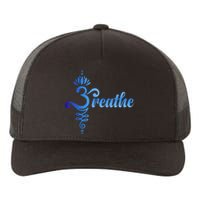 Breathe Sanskrit Symbol Yupoong Adult 5-Panel Trucker Hat