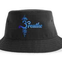 Breathe Sanskrit Symbol Sustainable Bucket Hat