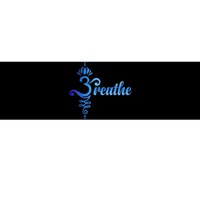 Breathe Sanskrit Symbol Bumper Sticker