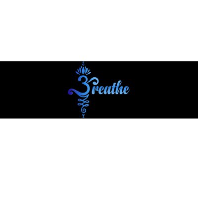 Breathe Sanskrit Symbol Bumper Sticker