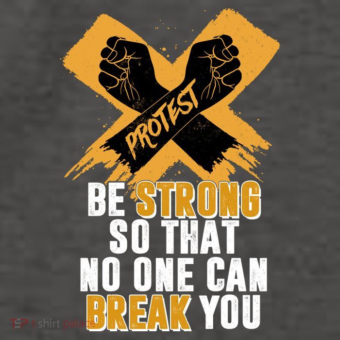 Be Strong So That No One Can Break You Vector Backpack