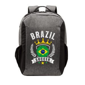 Brazil Soccer Support Team Jersey Brazilian Flag Football Vector Backpack