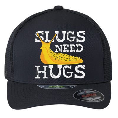 Banana Slug – Slug Species Science Banana Slug Expert Flexfit Unipanel Trucker Cap
