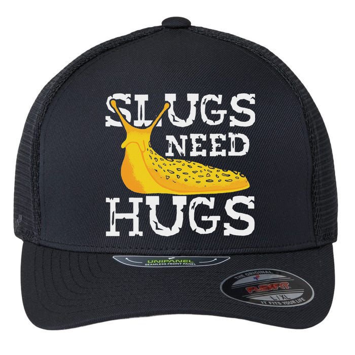 Banana Slug – Slug Species Science Banana Slug Expert Flexfit Unipanel Trucker Cap