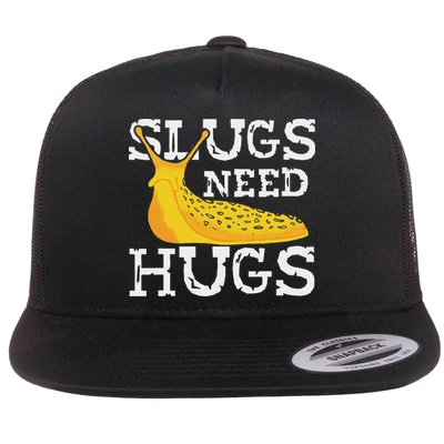 Banana Slug – Slug Species Science Banana Slug Expert Flat Bill Trucker Hat