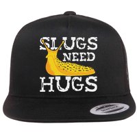 Banana Slug – Slug Species Science Banana Slug Expert Flat Bill Trucker Hat