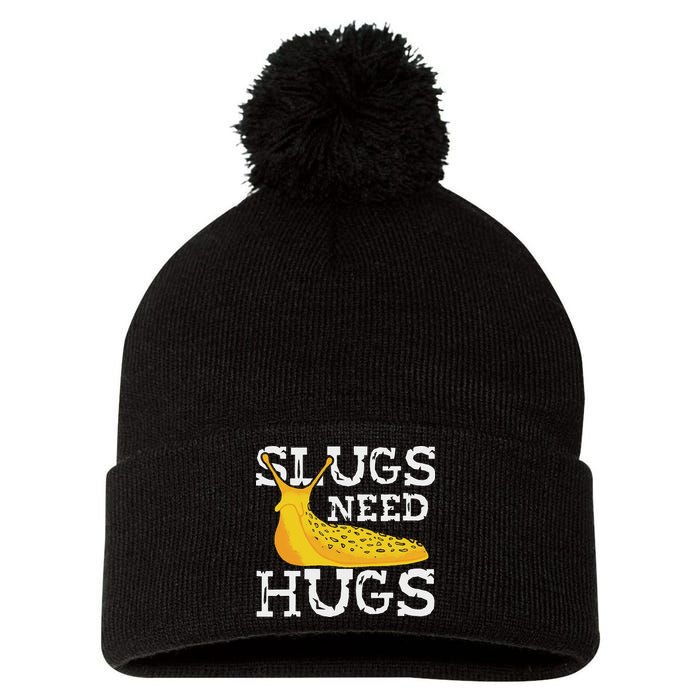 Banana Slug – Slug Species Science Banana Slug Expert Pom Pom 12in Knit Beanie