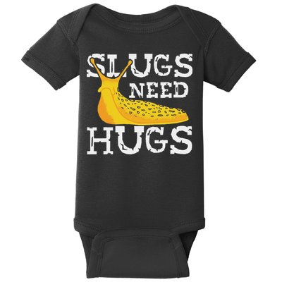 Banana Slug – Slug Species Science Banana Slug Expert Baby Bodysuit