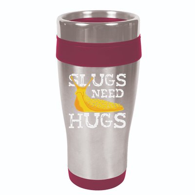 Banana Slug – Slug Species Science Banana Slug Expert 16oz Travel Tumbler