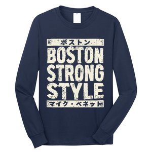 Boston Strong Style Long Sleeve Shirt