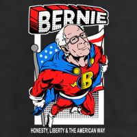 Bernie Sanders Superhero To The Rescue Garment-Dyed Heavyweight T-Shirt