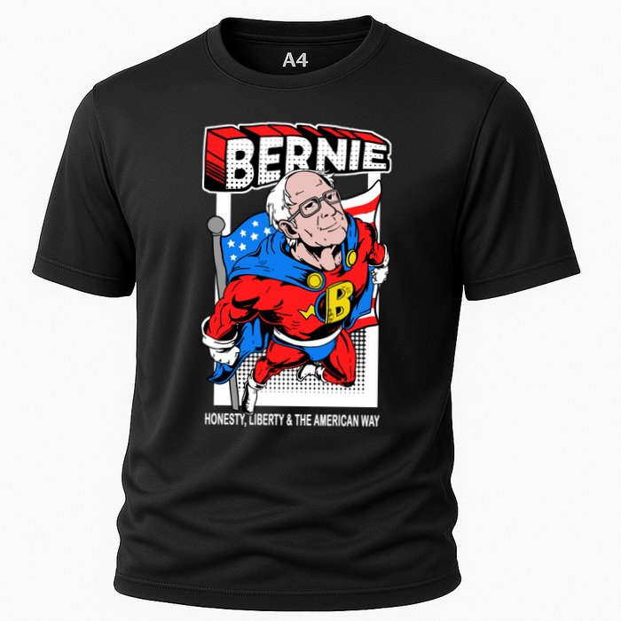 Bernie Sanders Superhero To The Rescue Performance Shirt