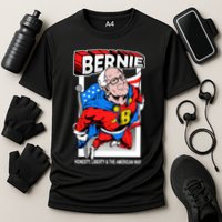 Bernie Sanders Superhero To The Rescue Performance Shirt