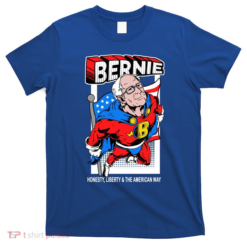 Bernie Sanders Superhero To The Rescue T-Shirt