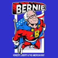 Bernie Sanders Superhero To The Rescue Toddler T-Shirt