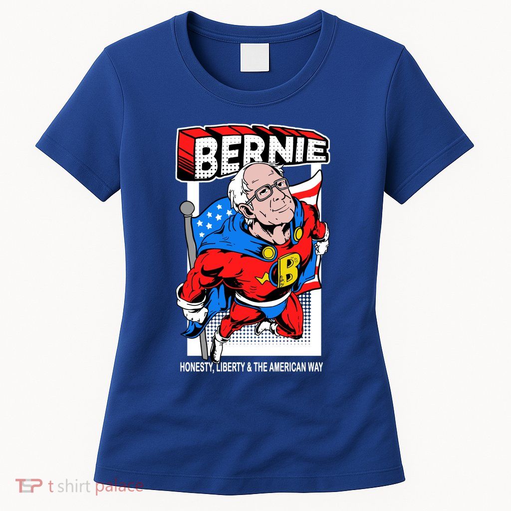 Bernie Sanders Superhero To The Rescue Women's T-Shirt