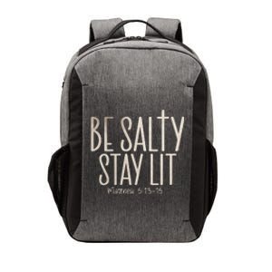 Be Salty Stay Lit Matthew 51316 Vector Backpack