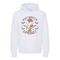 Boot Scootin Spooky Western Halloween Retro Fall Halloween  Premium Hoodie