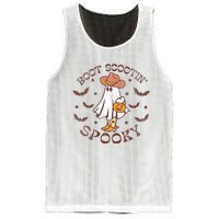 Boot Scootin Spooky Western Halloween Retro Fall Halloween  Mesh Reversible Basketball Jersey Tank