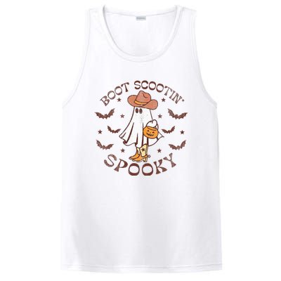 Boot Scootin Spooky Western Halloween Retro Fall Halloween  PosiCharge Competitor Tank