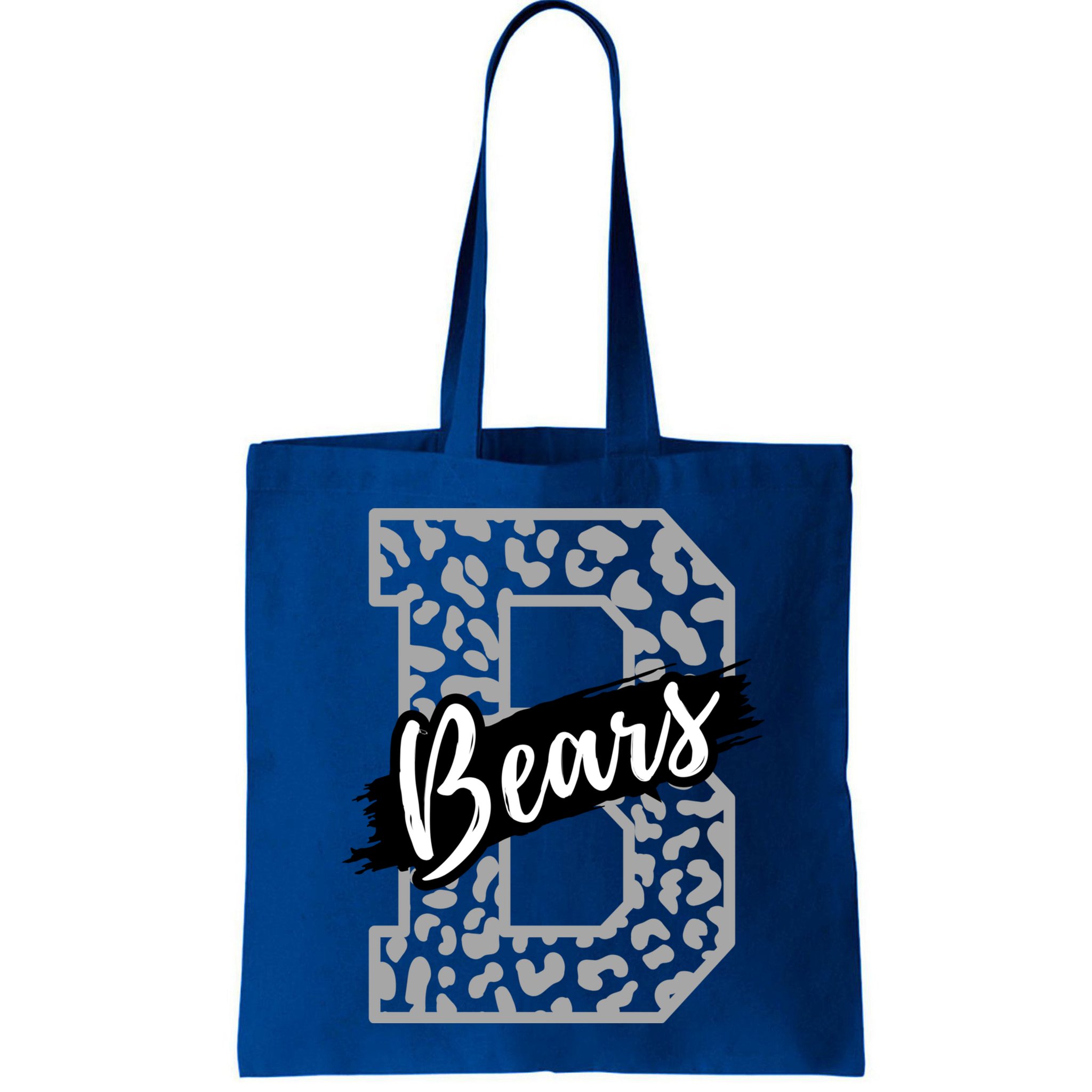 Bears School Sports Fan Team Spirits Mascot Heart Leopard Meaningful Gift Bag