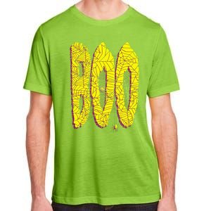 Boo Spiderwebs Spooky Dangling Spider Halloween Adult ChromaSoft Performance T-Shirt