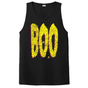 Boo Spiderwebs Spooky Dangling Spider Halloween PosiCharge Competitor Tank