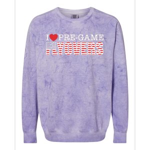 Barstool Sports Store Pregame Flyovers Colorblast Crewneck Sweatshirt