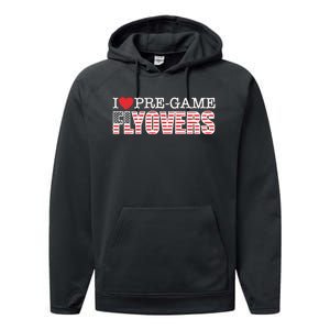 Barstool Sports Store Pregame Flyovers Performance Fleece Hoodie