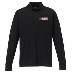 Barstool Sports Store Pregame Flyovers Performance Long Sleeve Polo