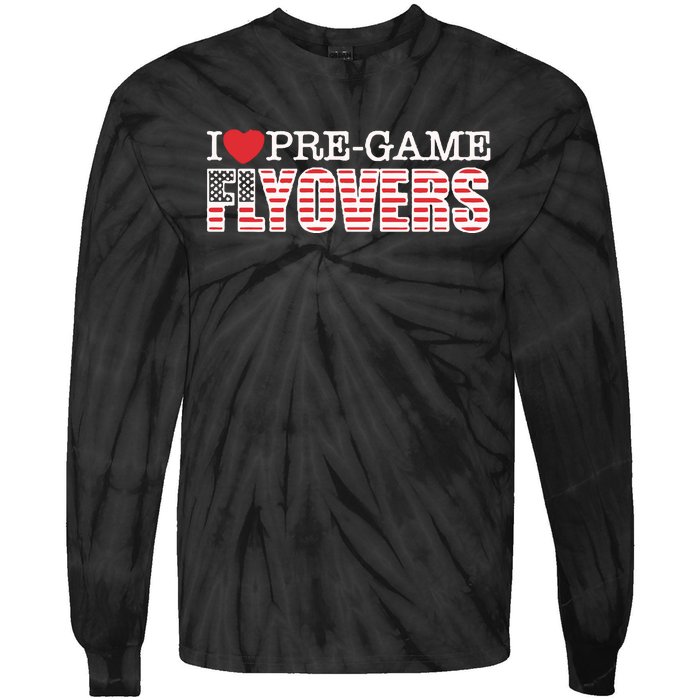 Barstool Sports Store Pregame Flyovers Tie-Dye Long Sleeve Shirt