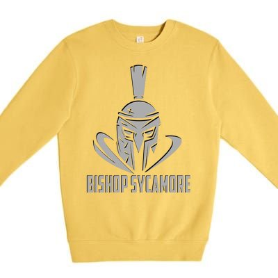 Bishop Sycamore Spartan Gladiator Football Logo Premium Crewneck Sweatshirt