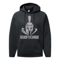 Bishop Sycamore Spartan Gladiator Football Logo Performance Fleece Hoodie