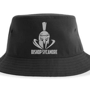 Bishop Sycamore Spartan Gladiator Football Logo Sustainable Bucket Hat