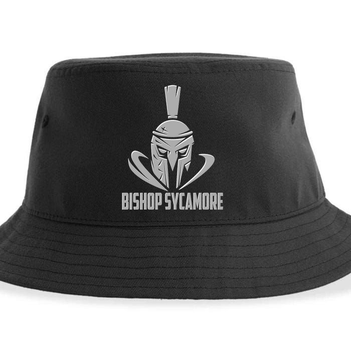 Bishop Sycamore Spartan Gladiator Football Logo Sustainable Bucket Hat