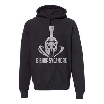 Bishop Sycamore Spartan Gladiator Football Logo Premium Hoodie