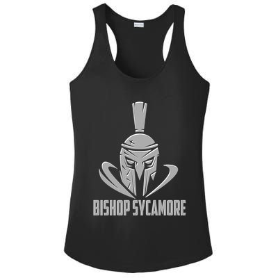 Bishop Sycamore Spartan Gladiator Football Logo Ladies PosiCharge Competitor Racerback Tank