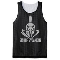 Bishop Sycamore Spartan Gladiator Football Logo Mesh Reversible Basketball Jersey Tank