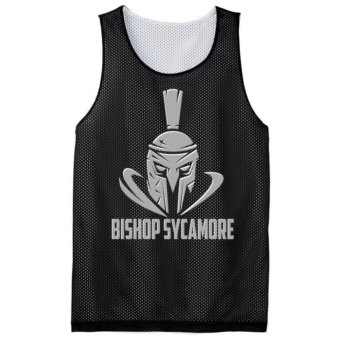 Bishop Sycamore Spartan Gladiator Football Logo Mesh Reversible Basketball Jersey Tank