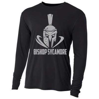 Bishop Sycamore Spartan Gladiator Football Logo Cooling Performance Long Sleeve Crew