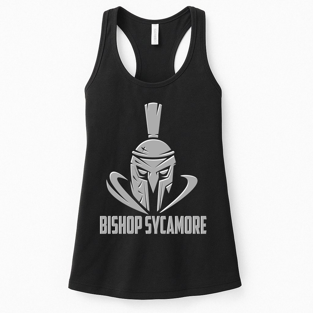 Bishop Sycamore Spartan Gladiator Football Logo Womens Tank Top