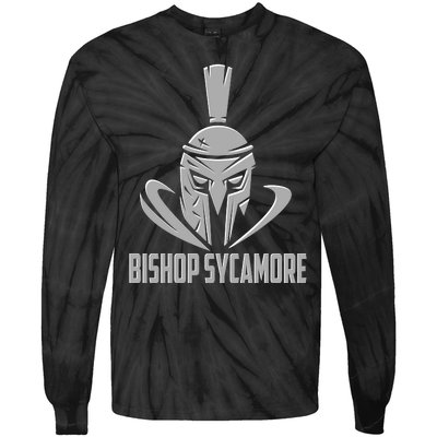 Bishop Sycamore Spartan Gladiator Football Logo Tie-Dye Long Sleeve Shirt