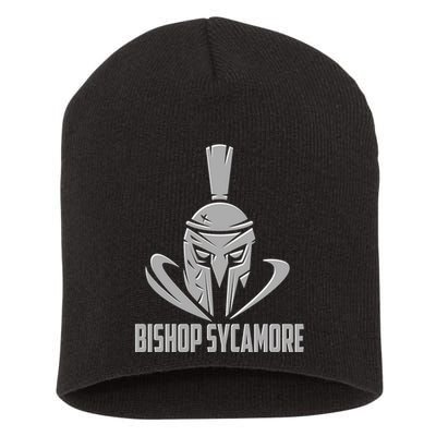 Bishop Sycamore Spartan Gladiator Football Logo Short Acrylic Beanie