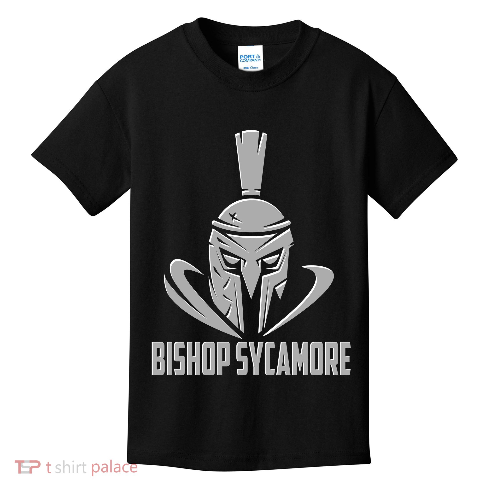 Bishop Sycamore Spartan Gladiator Football Logo Kids T-Shirt