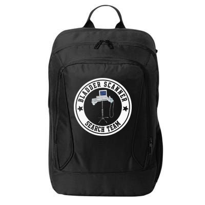 Bladder Scanner Search Team Funny ED ER ICU Med Surg Nursing City Backpack