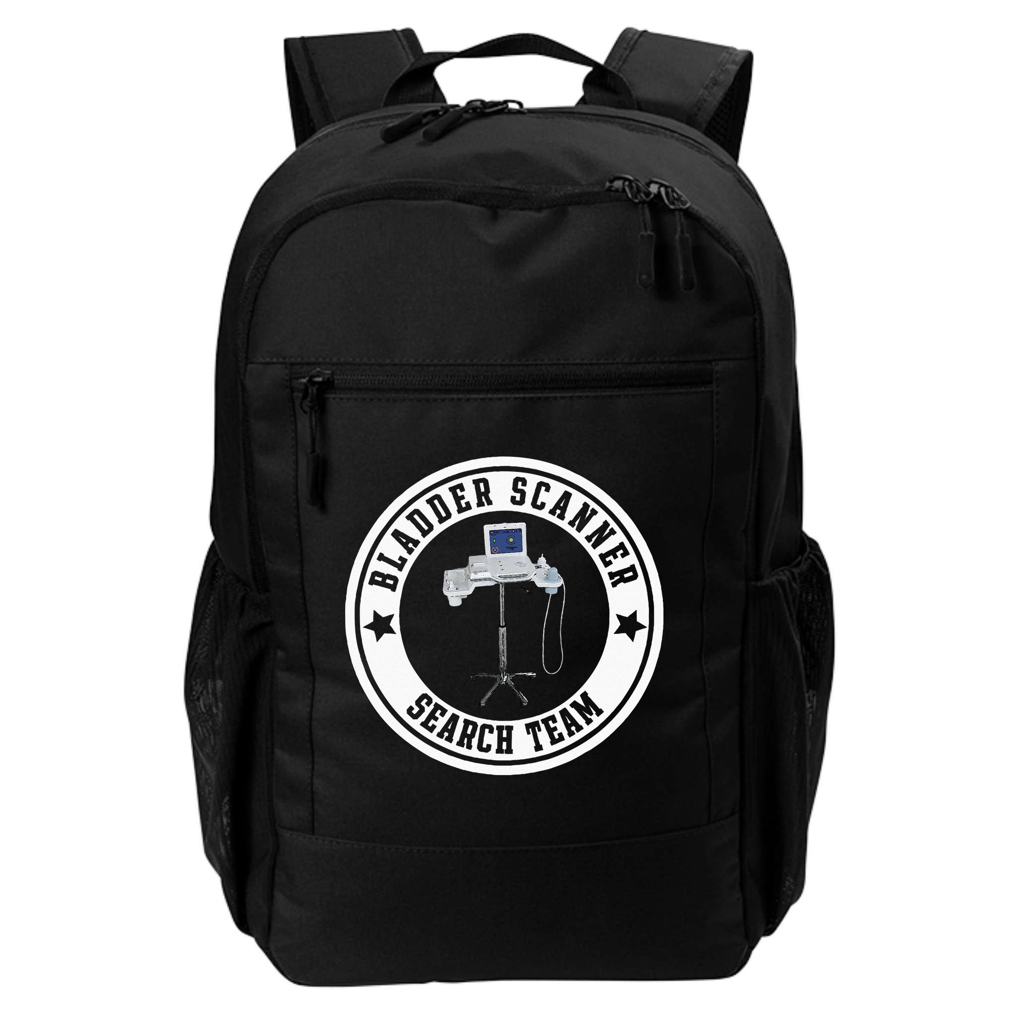 Bladder Scanner Search Team Funny ED ER ICU Med Surg Nursing Backpack