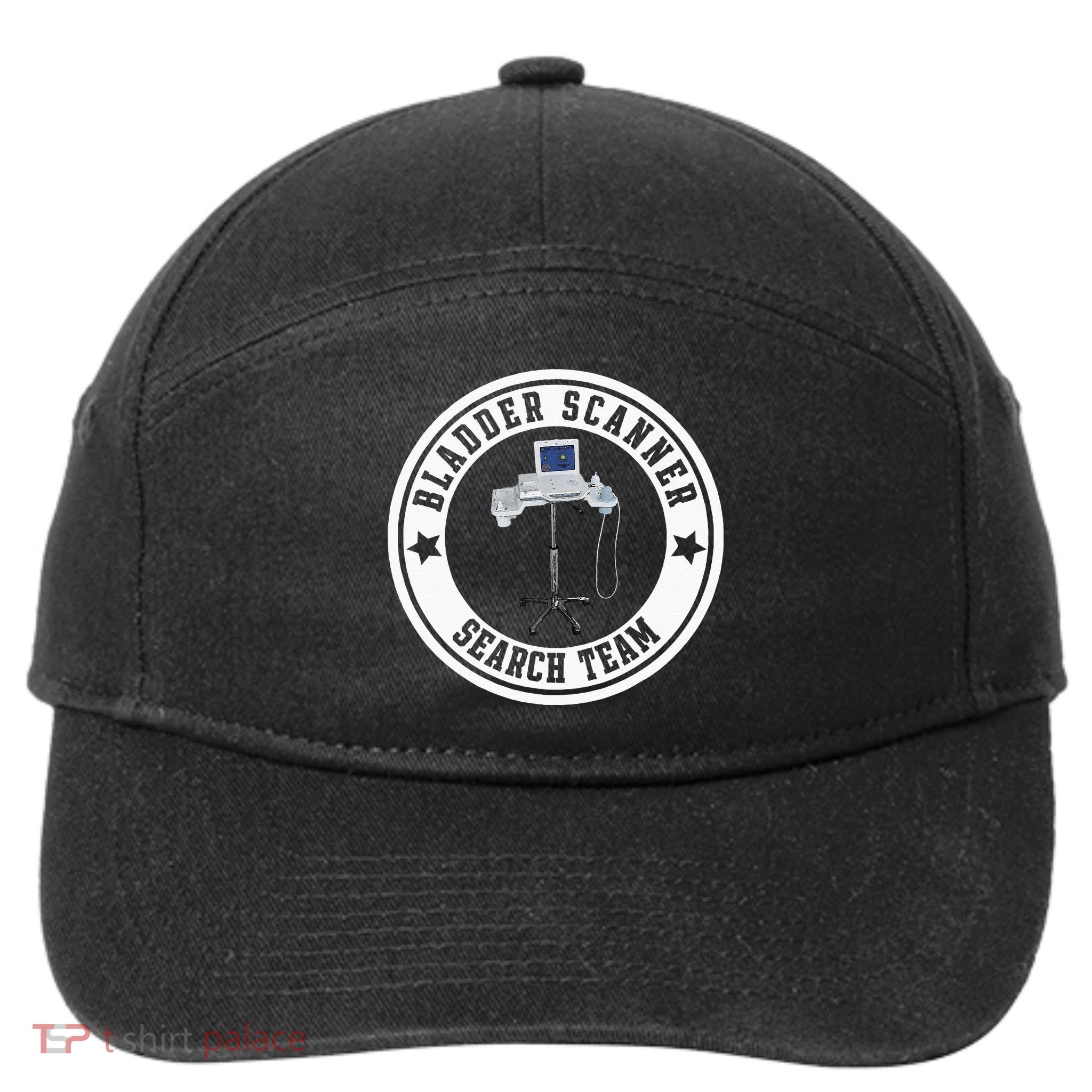 Bladder Scanner Search Team Funny ED ER ICU Med Surg Nursing 7-Panel Snapback Hat
